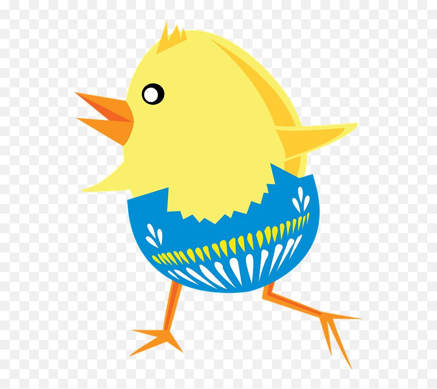 Chick Chicken Cute - Easter Chicken Png Emoji,Egg Roll Emoji