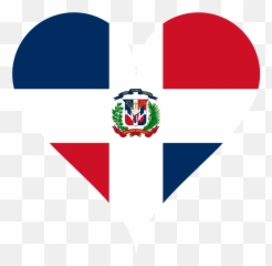 Heart Love Dominican Republic - Flag Emoji
