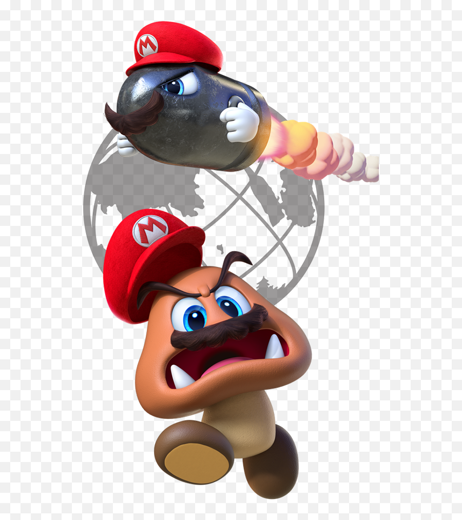 Mario Odyssey Transparent Png Clipart Free Download - Mario Goomba Super Mario Odyssey Emoji,Emoji Super Mario