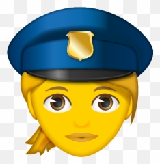 Police Cap - Clip Art Police Hat Emoji,Cop Emoji - free transparent ...