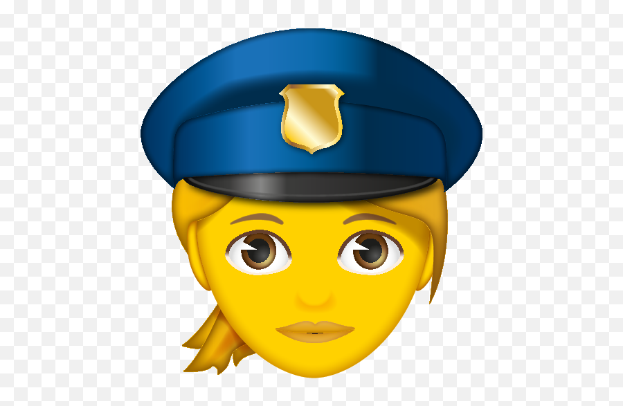 Emoji - Cartoon,Cop Emoji