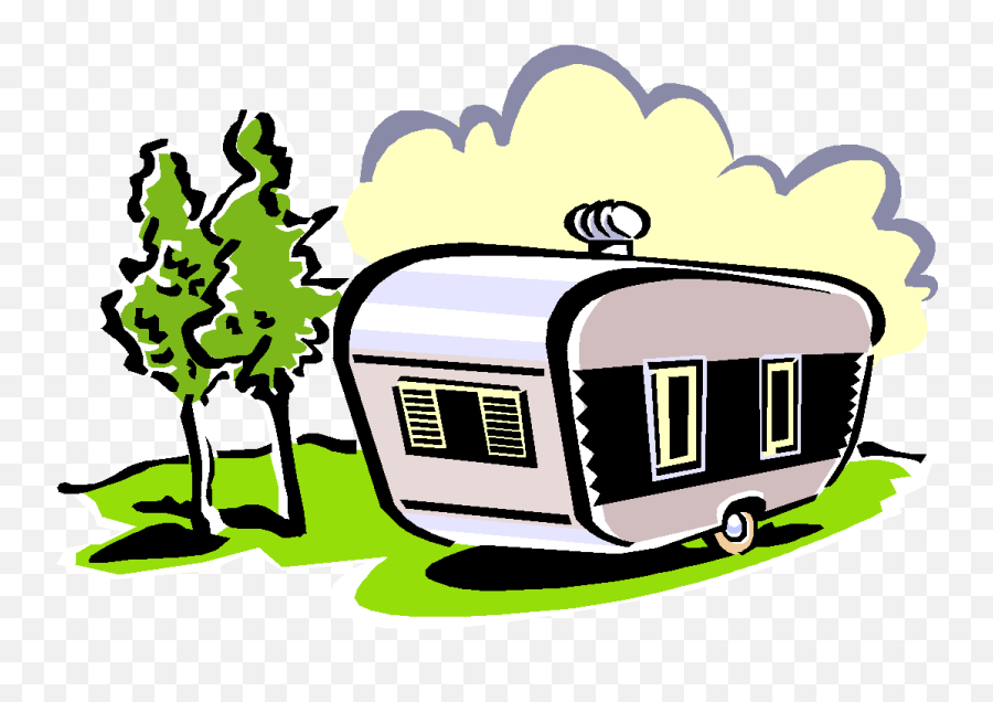 Park Clipart Public Park Park Public - If The Caravans A Rockin Don T Come A Knockin Emoji,Camping Trailer Emoji
