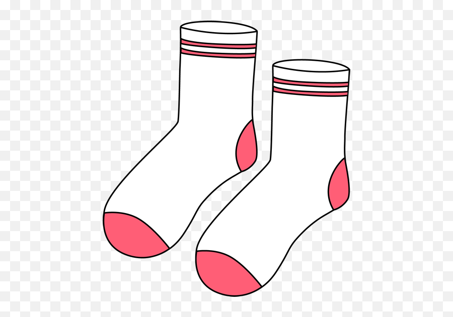 Sock Clip Blue Socks Transparent Png - White Socks Clipart Emoji,Black Emoji Socks