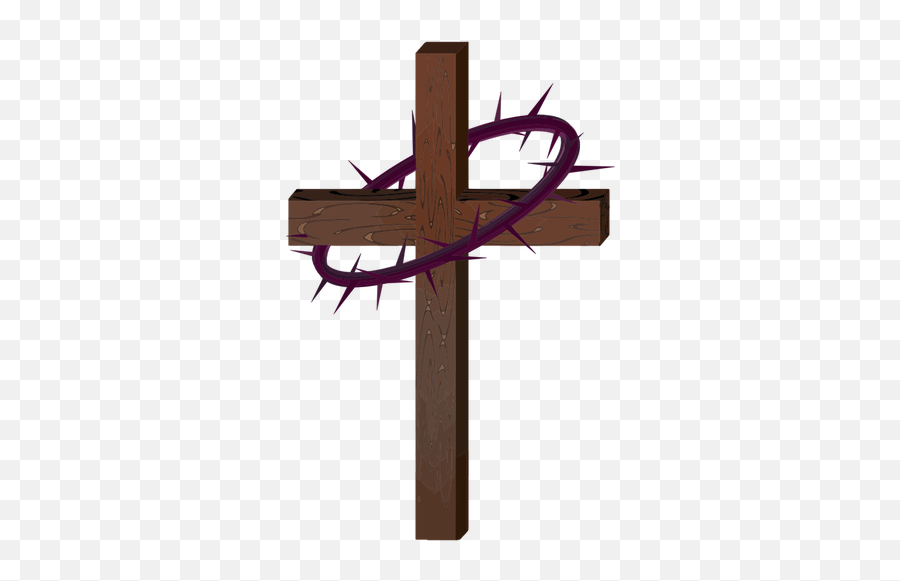 Cross With Crown Of Thorns - Cross And Crown Of Thorns Emoji,Jesus Cross Emoji Symbol