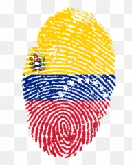 Travel Venezuela Flag Fingerprint Country Pride I travel - Png Emoji