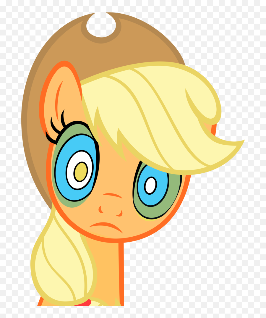 Poop Clipart Swirly Picture - Mlp Applejack Vector Emoji,Swirly Eyes Emoji