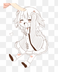 Chibi Head Pat Emoji,Headpat Emoji