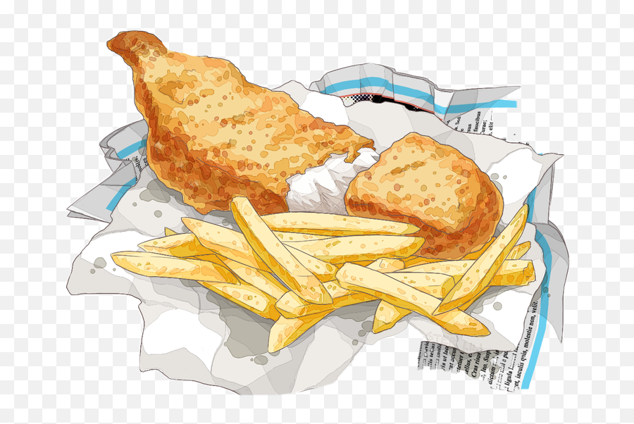 Popular And Trending Scfishandchips Stickers On Picsart - Fish And Chips Sticker Emoji,Flag Fish And Fries Emoji