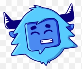 Yeti Smile Emoji - Scalable Vector Graphics,Yeti Emoji