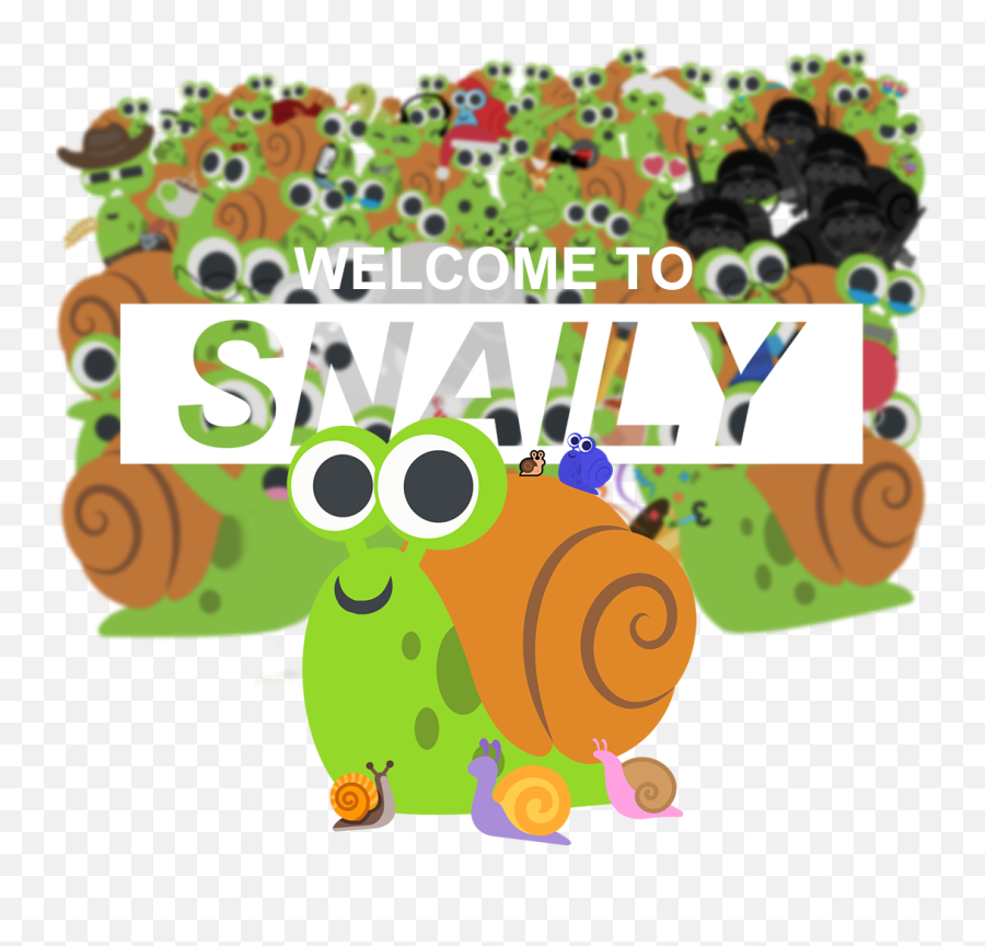 Snaily - Dot Emoji,Snail Emoji