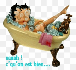 bain avec bulles Photos Sonnette Bon - Gif Dans Mon Bain Emoji
