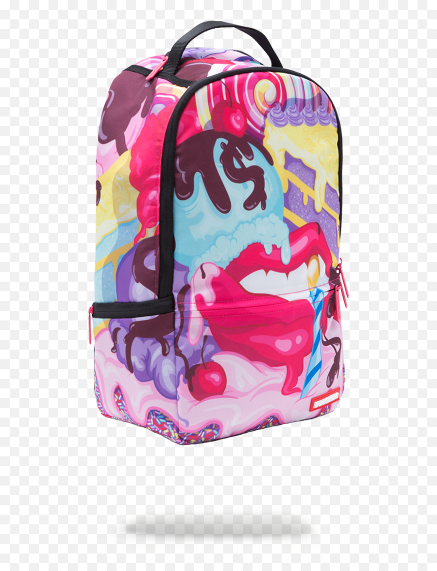Sugar Lips - Sugar Lips Sprayground Backpack Emoji,Purple Emoji Backpack