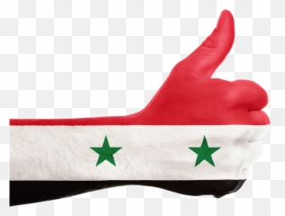 Syria Flag Hand National Fingers Emoji
