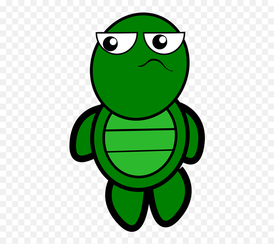 Turtle Tortoise Cartoon - Transparent Background Turtle Clipart Emoji,Eggplant Thinking Emoji
