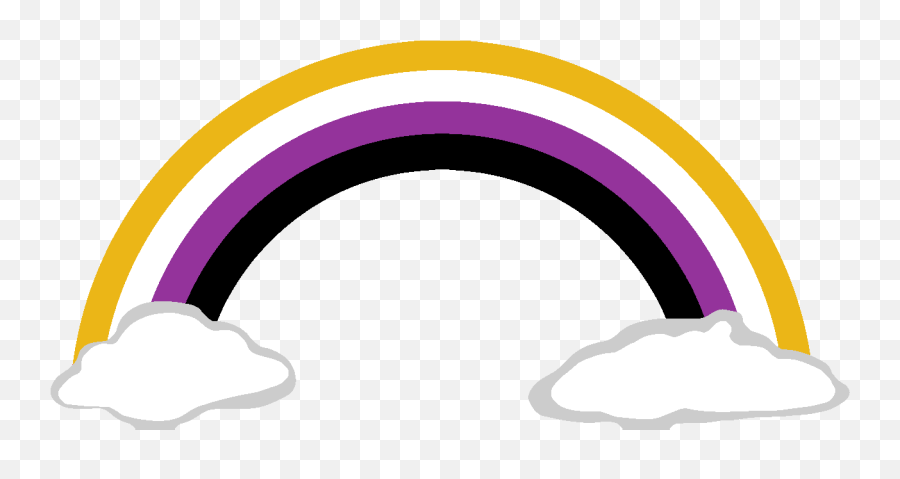 Nonbinarypride Sticker By U200dg A Yu200d - Girly Emoji,Nonbinary Flag Emoji