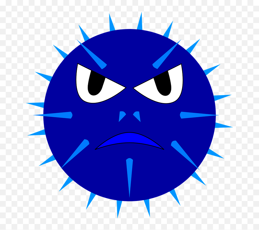 Free Anger Angry Vectors - Pathogen Clipart Emoji,Shocked Emoji