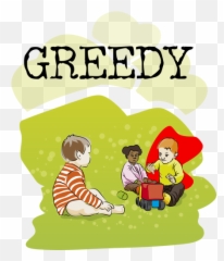 Kids And Toy Truck - Greed Clipart Emoji,Pickup Truck Emoji
