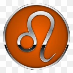 Leo Astrology Sign Symbol Horoscope - Simbolo Del Signo Emoji