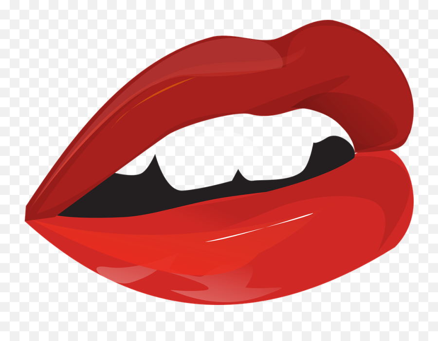 Free Photo Teeth Passion Lips Sexy Mouth Gloss Kiss - Cartoon Mouth With Teeth Emoji,Christmas Emojis