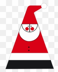 Santa Claus Christmas Vectors - Abstract Santa Emoji,Wizard Emoticon