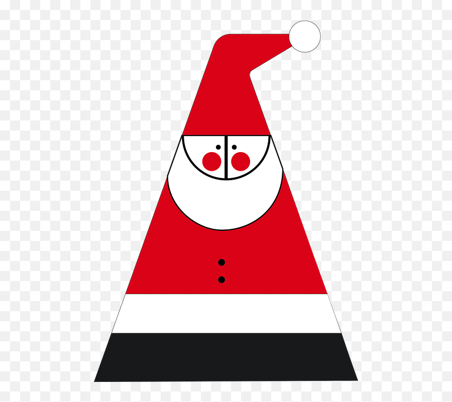 Santa Claus Christmas Vectors - Abstract Santa Emoji,Wizard Emoticon