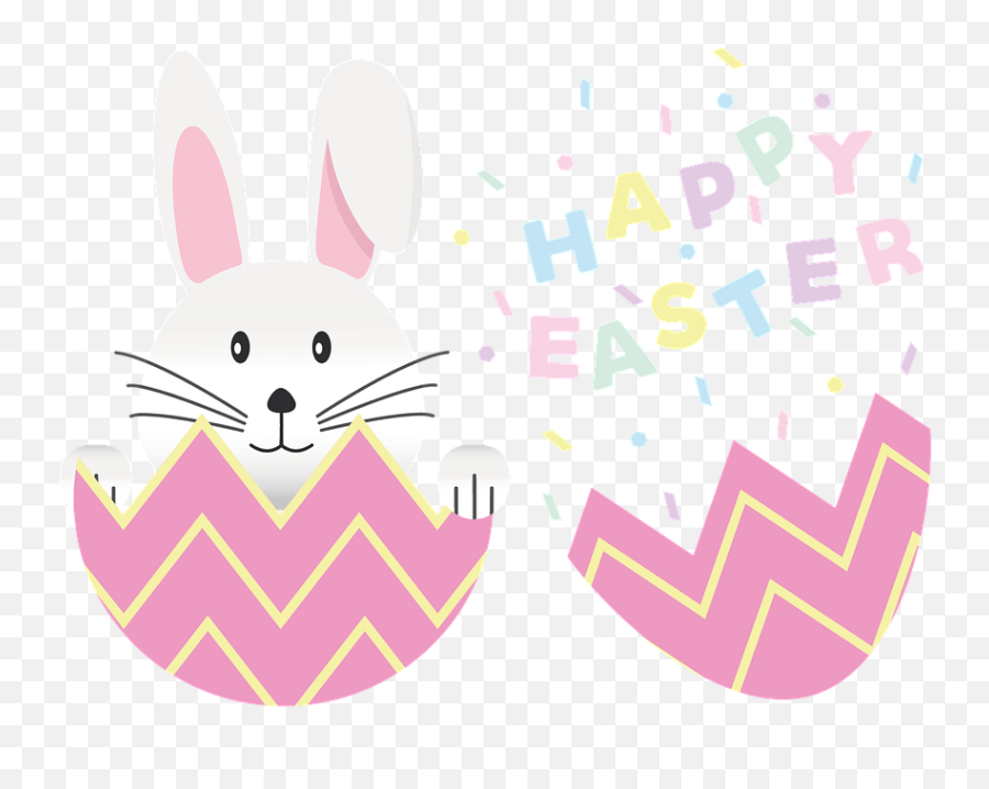 Happy Easter Bunny - Domestic Rabbit Emoji,Rabbit Egg Emoji