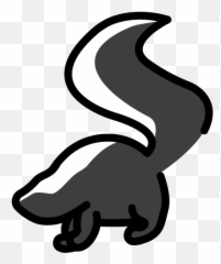 Skunk - Clip Art Emoji,Skunk Emoji