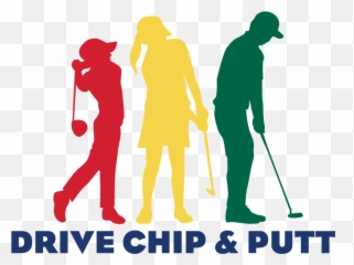 Golf Clip Hole Transparent Png - Drive Chip And Putt Logo Emoji