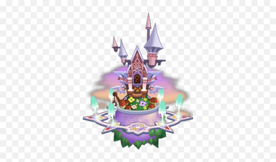 Radiant Garden - Kingdom Hearts Radiant Garden Castle Emoji,Cow Cake Emoji