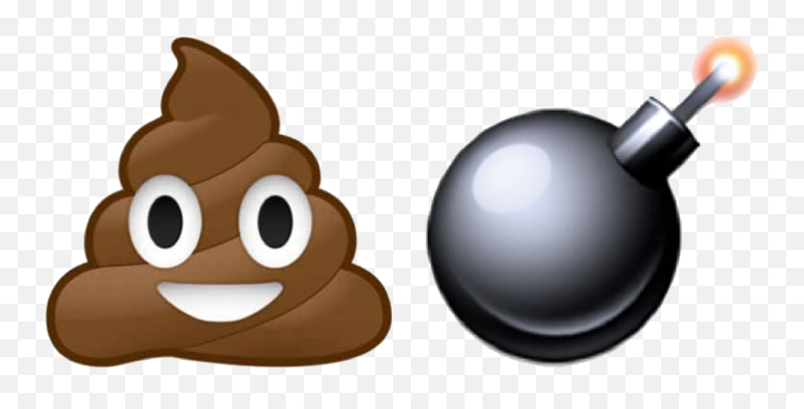 Drop A Deuce Bombdeuce Bomb Is A Glitter Bomb With - Poop Emojis,Bomb Emoji