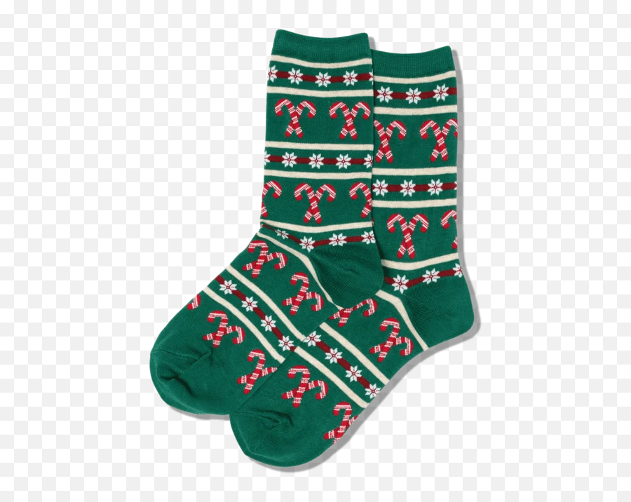 Womens Candy Cane Stripe Socks - Sock Emoji,Candycane Emoji