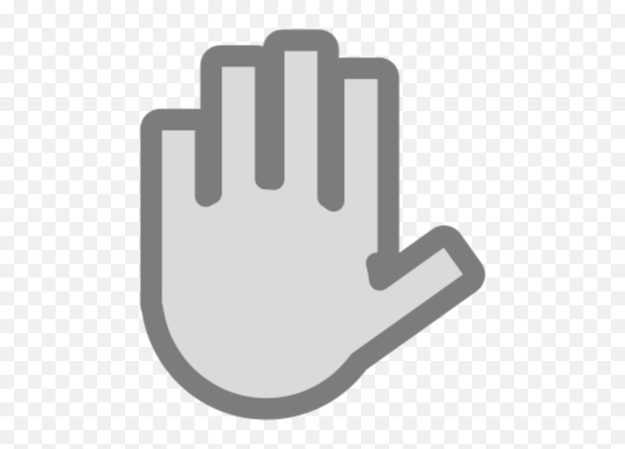 Stop Symbol - Clip Art Emoji,Clock Arrow Finger Emoji