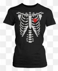 Skeleton Matching Couple Shirts Set - Roblox T Shirt Bone Emoji,Emotionless Emoji