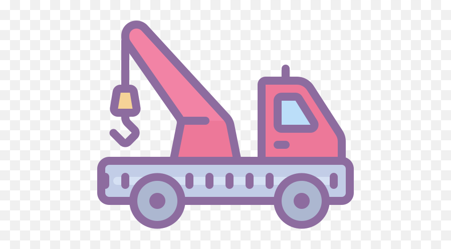 Tow Truck Icon - Free Download Png And Vector Truck Clipart Black And White Emoji,Monster Truck Emoji