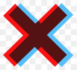 No Cross Redcross Red Blue Crossline Romanreigns Lines - Blue And Red Multiply Emoji,Red Cross Emoji