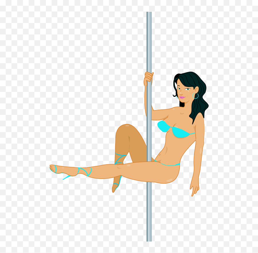 Openclipart - Clipping Culture Stripper Pole Clipart Emoji,Pole Dancing Emoji