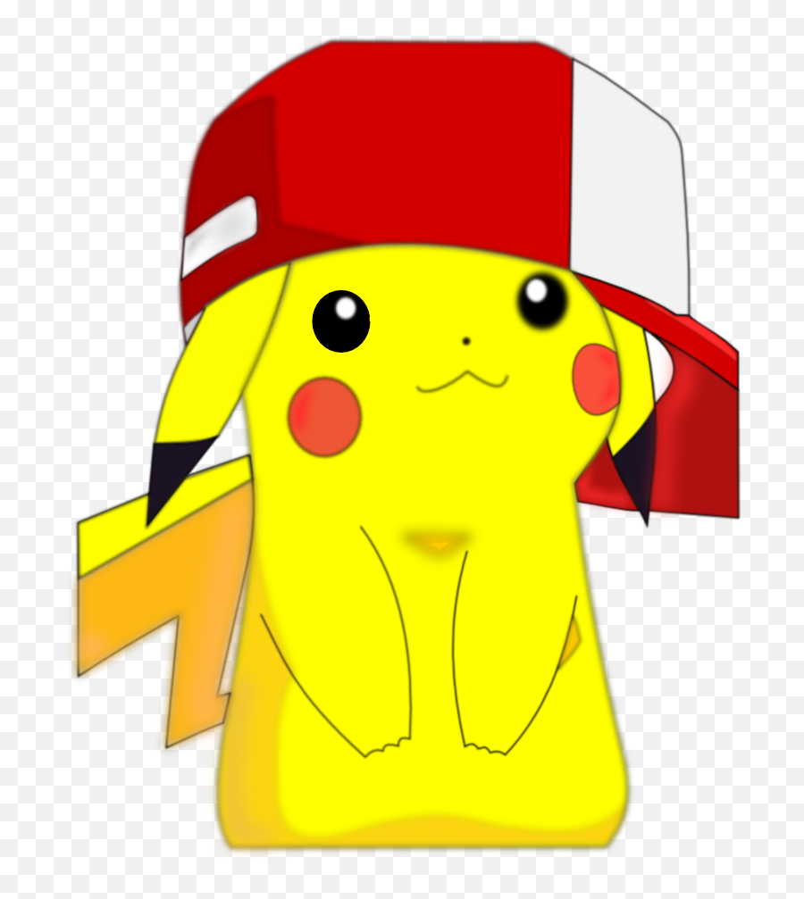 Free Angry Pikachu Png Download Free Clip Art Free Clip - Pikachu With Ash Hat Emoji,Surprised Pikachu Emoji