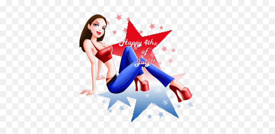 Hot 4th Of July Greetings Graphics99com - Sexy Fourth Of July Greetings Emoji,4th Of July Emoticons