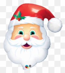 PartyMart Christmas - Transparent Santa Claus Emoji