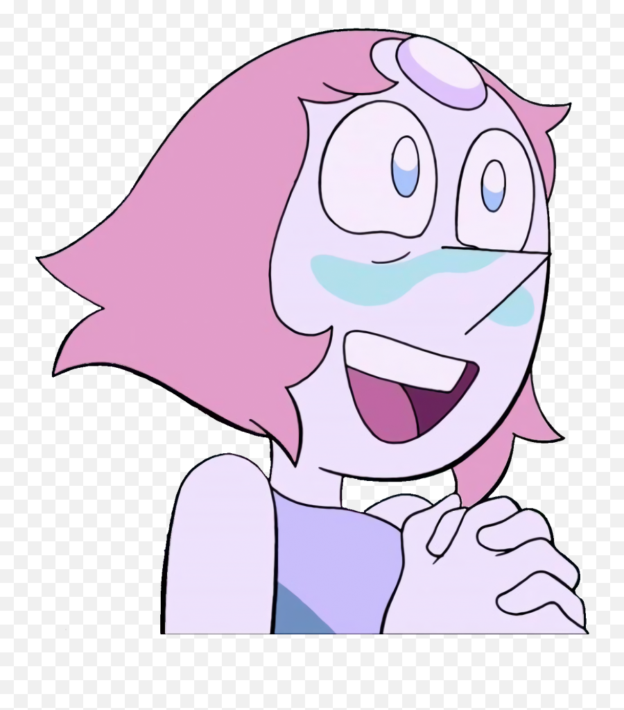 I Tried Cutting Out The Wholesome Pearl From The - Aesthetic Icons Cartoon Steven Universe Emoji,Pearl Emoji