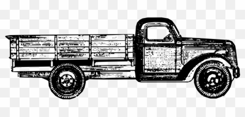 Truck Transportation Shipping - Old Truck Vector Png Emoji,Pickup Truck Emoji