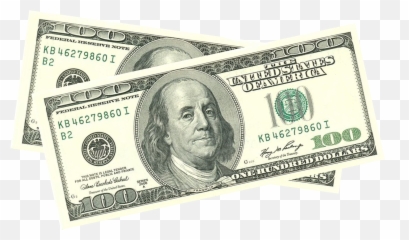 United States One Hundred - Dollar Bill Png Emoji