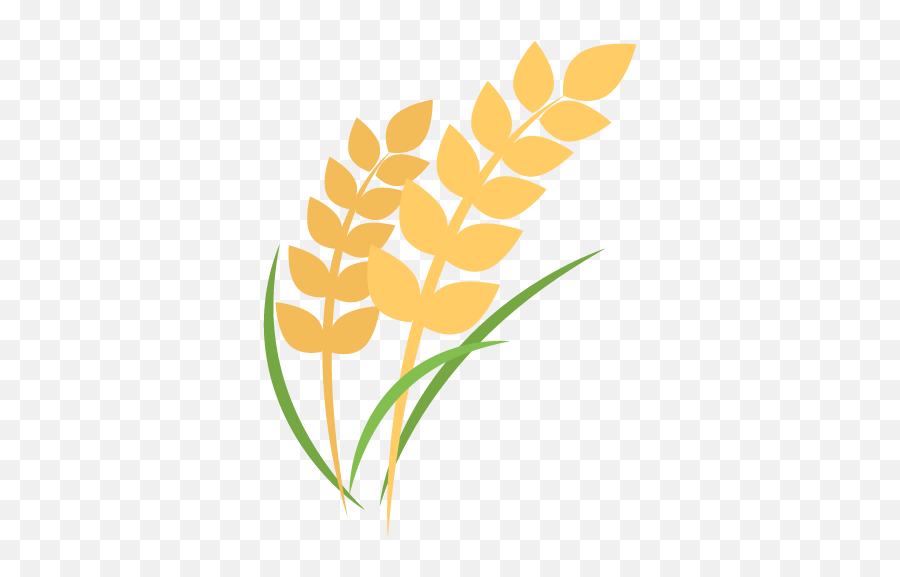Shinto In Emoji - Rice Plant Cartoon Png,Rice Emoji
