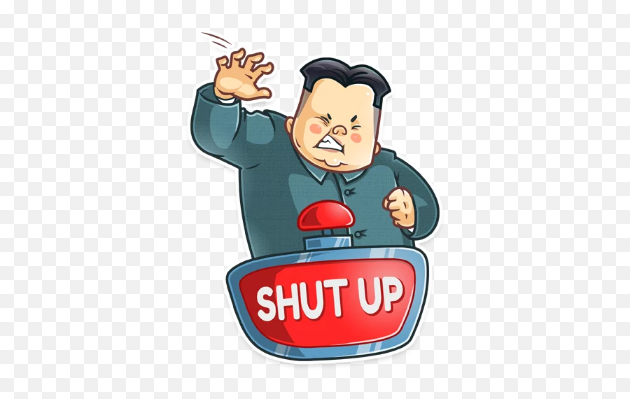 North Korea Kim Jong - Telegram Stickers Kim Jong Un Emoji,North Korea Emoji