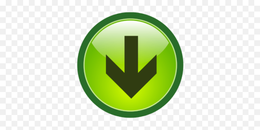 Png Green - Green Down Arrow Button Emoji,Green Arrow Emoji