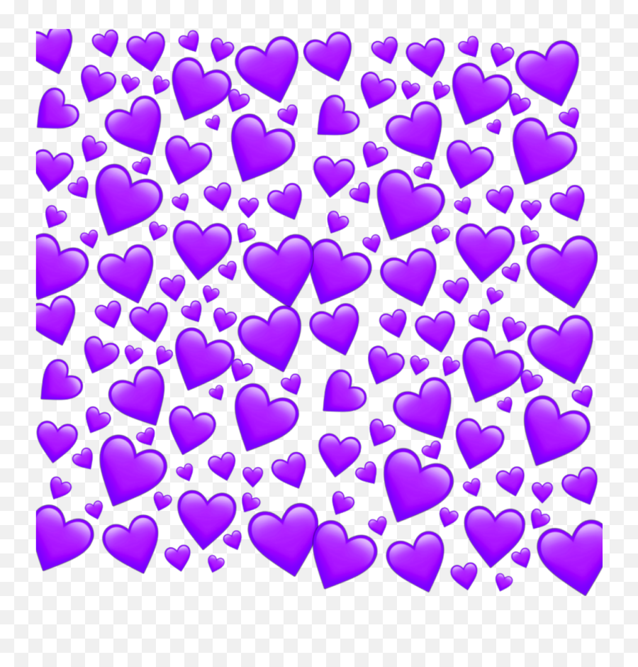 Heart - Transparent Background Purple Hearts Png Emoji,Purple Emojis