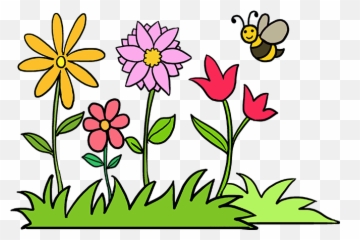 How To Draw A Flower Garden - Easy Drawing Emoji