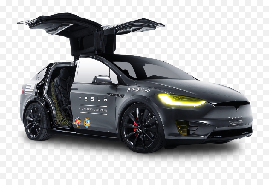 Tesla Emoji Transparent Png Clipart - Tesla Model X,Black Car Emoji