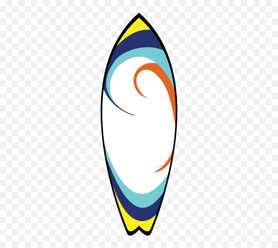 Free Vector Graphic - Surf Board Clip Art Emoji,Tidal Wave Emoji
