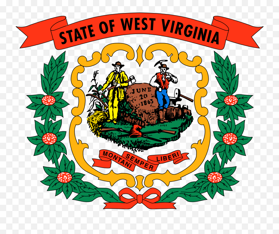 Symbol For West Choice Image - Original West Virginia State Flag Emoji,Shocker Emoji Copy And Paste